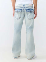 True Religion Blue Big T Billy Bootcut Solid Stretchable Jeans
