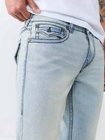 True Religion Blue Big T Billy Bootcut Solid Stretchable Jeans
