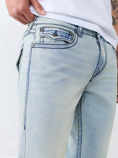 True Religion Blue Big T Billy Bootcut Solid Stretchable Jeans