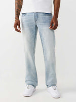 True Religion Blue Straight Fit Ricky Big T Stretchable Jeans
