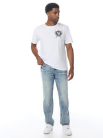 True Religion Blue Straight Fit Ricky Big T Stretchable Jeans
