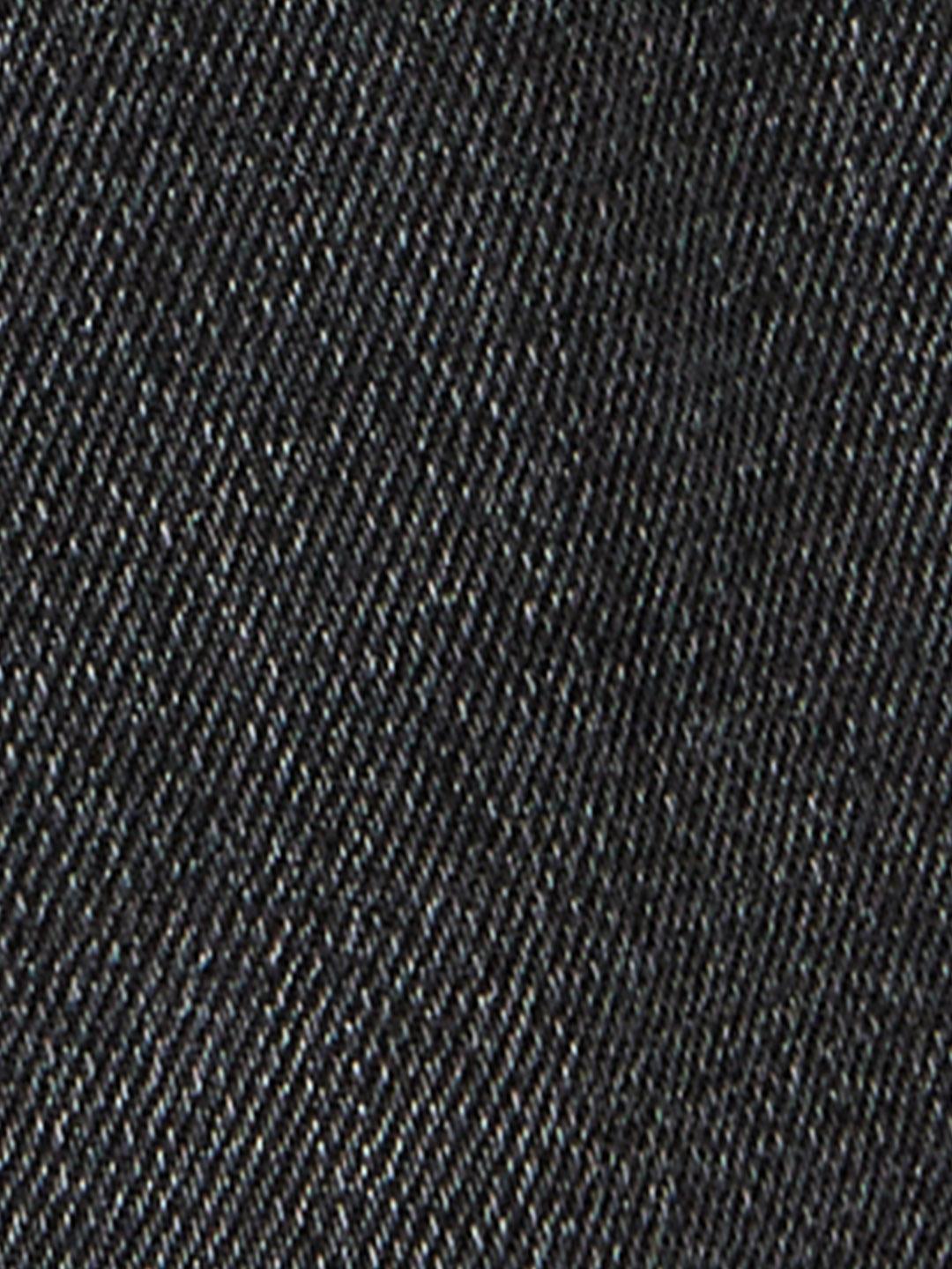 True Religion Black Ricky Super T Stretchable Straight Fit Jeans