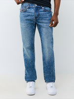 True Religion Blue Slim Fit Geno Big T Stretchable Jeans
