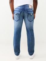 True Religion Blue Slim Fit Geno Big T Stretchable Jeans