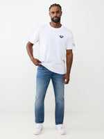True Religion Blue Slim Fit Geno Big T Stretchable Jeans