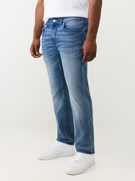 True Religion Blue Slim Fit Geno Big T Stretchable Jeans
