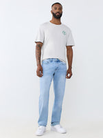 True Religion Blue Straight Fit Ricky SN Stretchable Jeans