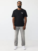 True Religion Grey Straight Fit Ricky SN Stretchable Jeans