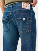 True Religion Blue Straight Fit Ricky SN Stretchable Jeans