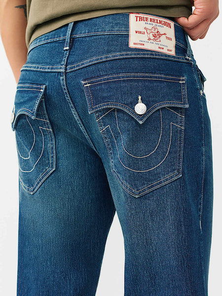 True Religion Blue Straight Fit Ricky SN Stretchable Jeans