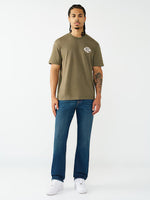 True Religion Blue Straight Fit Ricky SN Stretchable Jeans