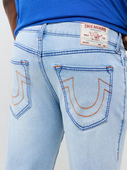 True Religion Blue Straight Fit Ricky Big T Stretchable Jeans