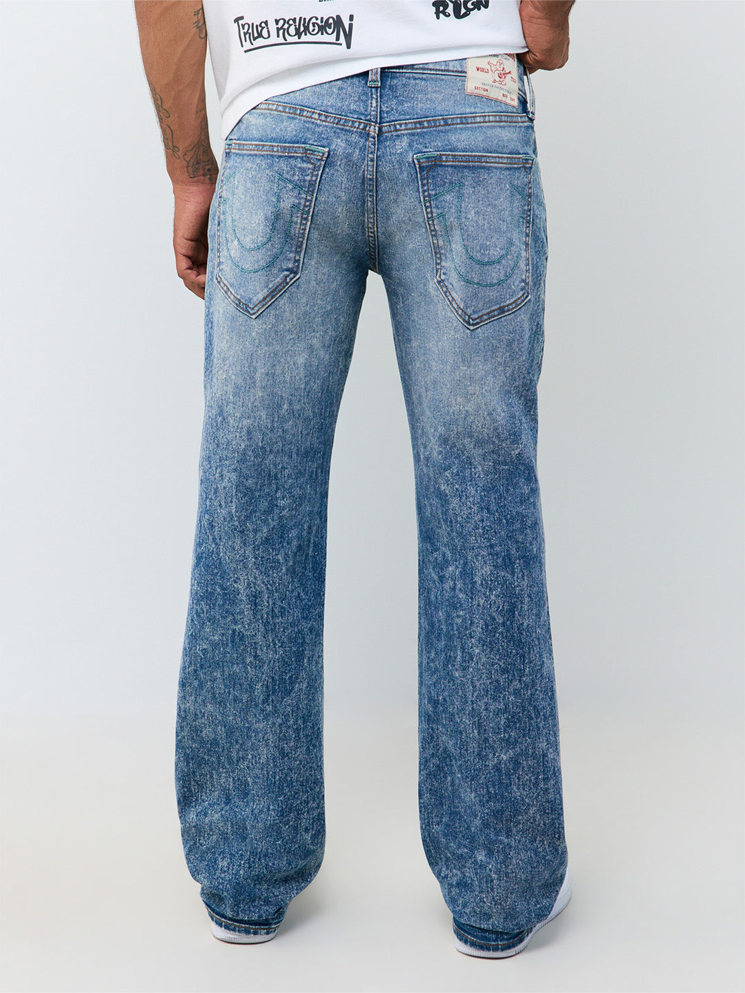True Religion Blue Bootcut Billy SN Stretchable Jeans
