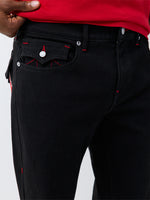 True Religion Black Bootcut Billy SN Stretchable Jeans