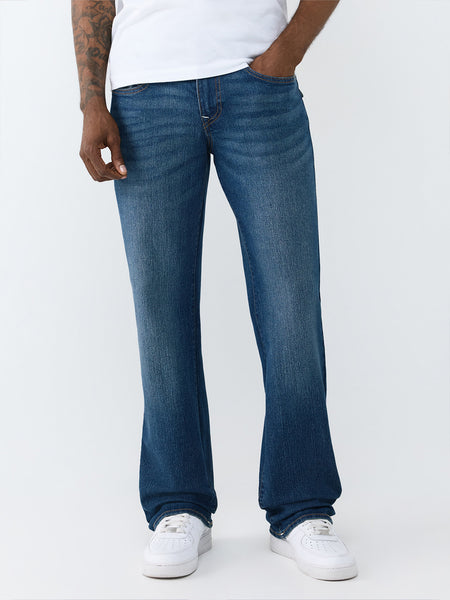 True Religion Blue Bootcut Billy SN Stretchable Jeans