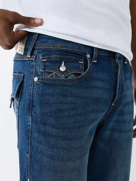 True Religion Blue Bootcut Billy SN Stretchable Jeans