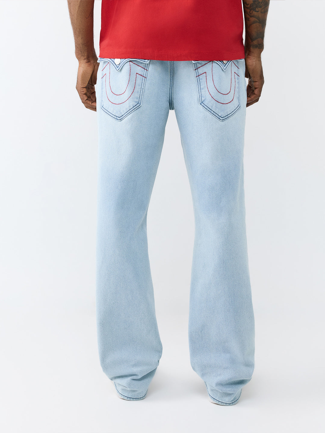 True Religion Blue Bootcut Billy SN Stretchable Jeans