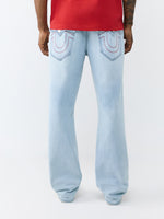 True Religion Blue Bootcut Billy SN Stretchable Jeans