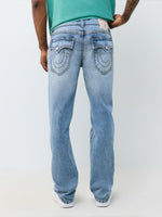 True Religion Blue Ricky Big T Stretchable Straight Fit Jeans