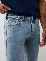 True Religion Blue Bootcut Billy SN Stretchable Jeans