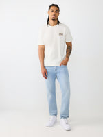 True Religion Blue Slim Fit Geno Big T Stretchable Jeans