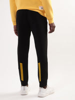 True Religion Jet Black Regular Fit Trackpants