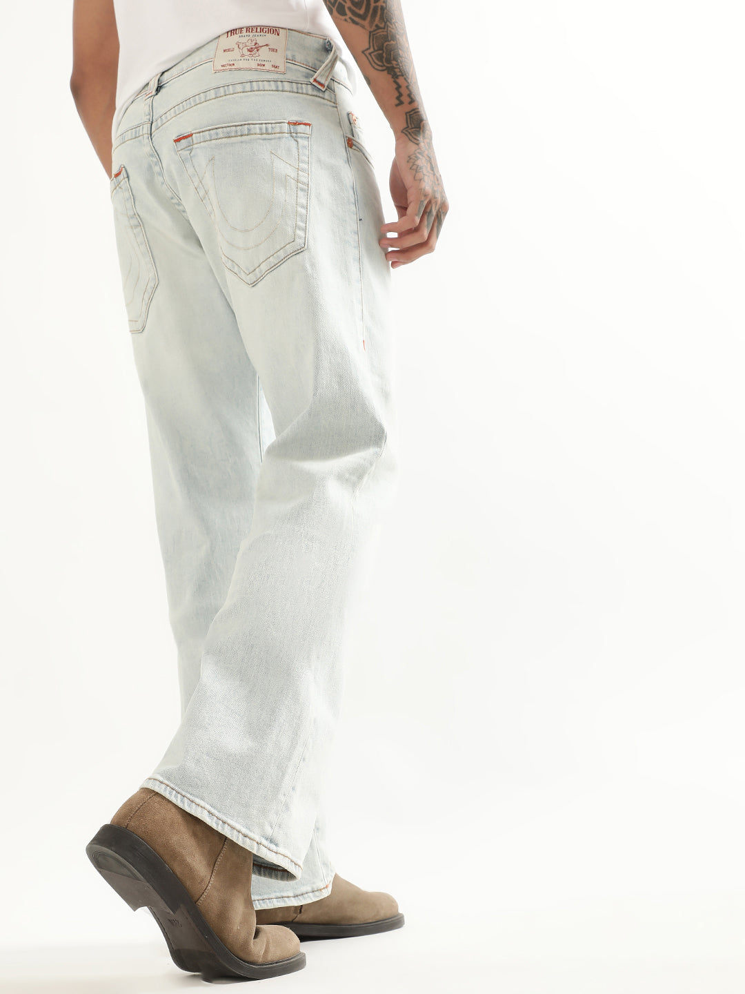 Men sn billy regular fit light wash jeans