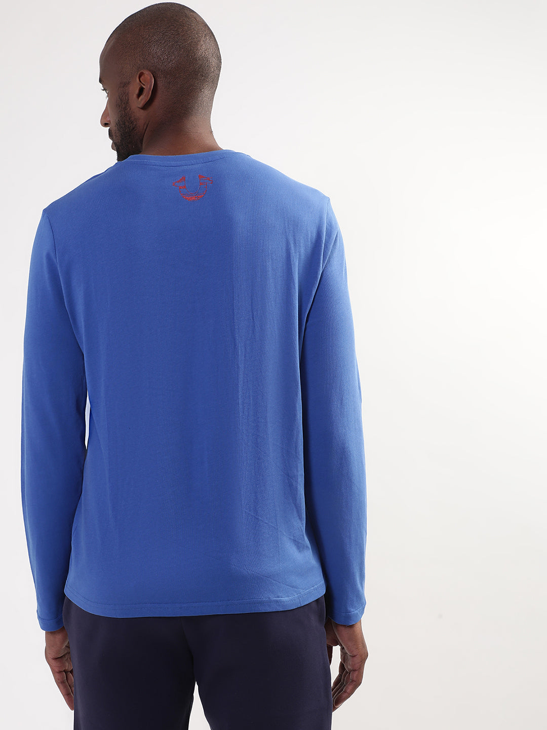 Dazzling blue logo regular fit tshirt