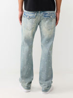 True Religion Men Blue Billy Big T Bootcut Fit Jeans
