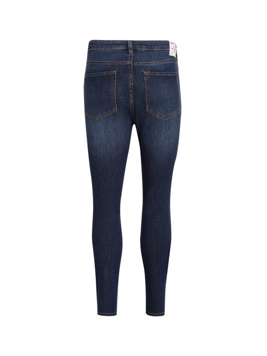 True Religion Womens Hs Halle Super Skinny FitMid Rise Jeans
