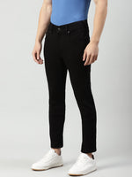 True Religion Men Black Solid Skinny Fit Jeans