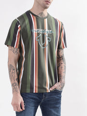 True Religion Multi Digital Logo Regular Fit Tshirt