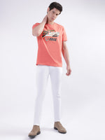 True Religion Men White Solid Skinny Fit Jeans