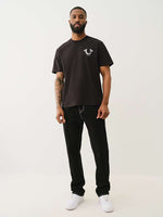 True Religion Men SN Ricky Straight Fit Mid Rise Jeans