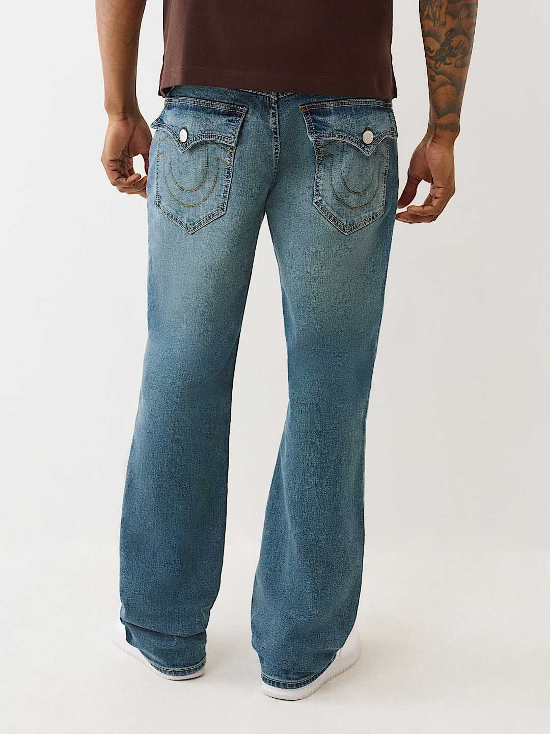 Men sn billy bootcut fit medium wash jeans