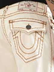 True Religion Men Super T Ricky Straight Fit Mid Rise Jeans