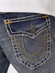 True Religion Men Super T Rocco Skinny Fit Medium Wash Jeans