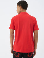 True Religion Men Red Polo Tshirt