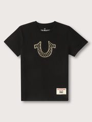 True Religion Kids Black Regular Fit Tshirt