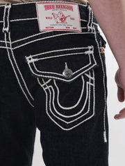 True Religion Men SN Ricky Straight Fit Mid Rise Jeans
