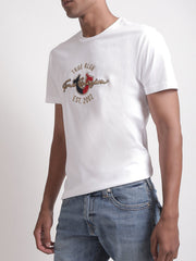 True Religion White Logo Regular Fit Tshirt