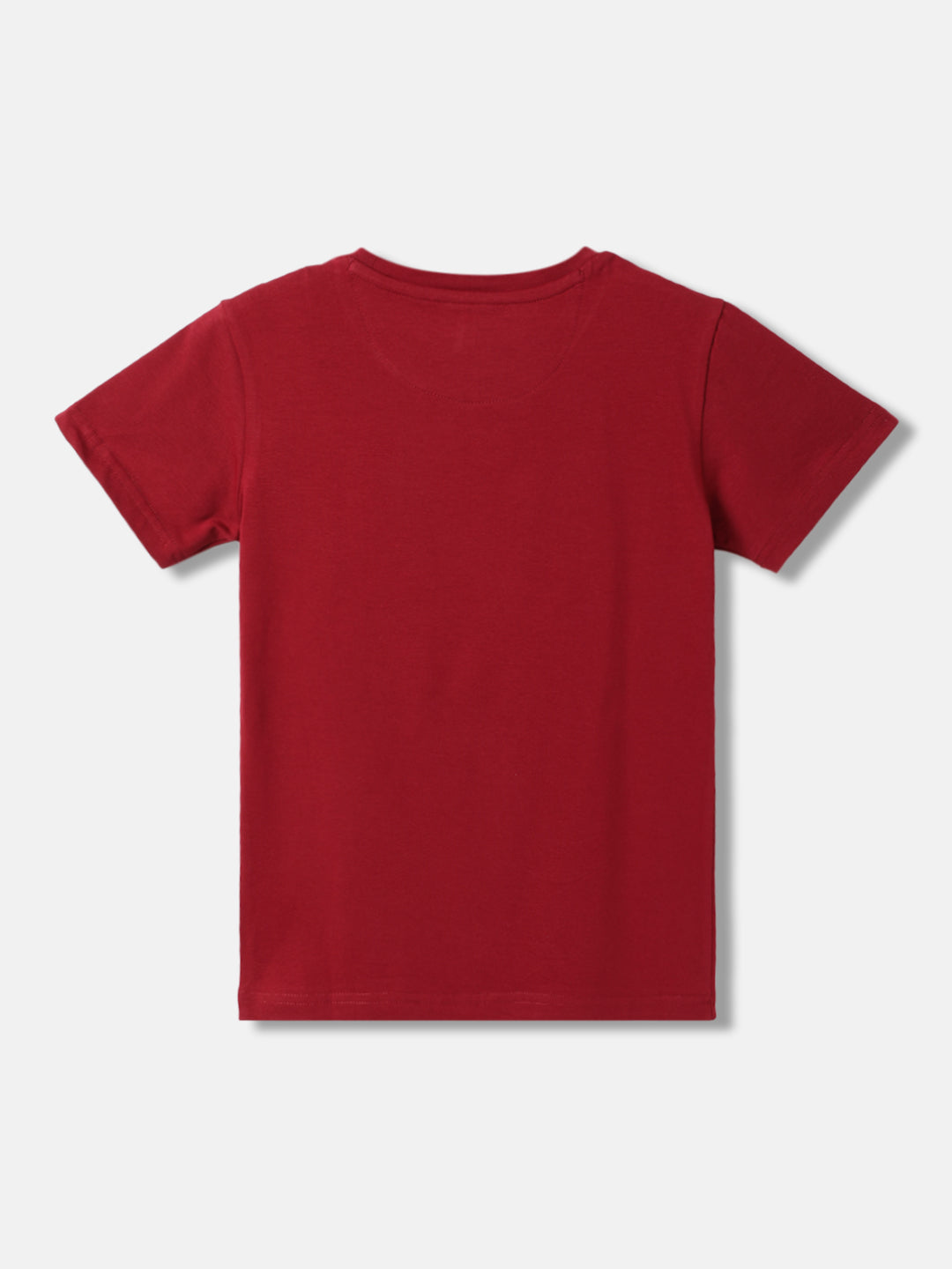 True Religion Kids Maroon Fashion Logo Regular Fit T-Shirt
