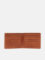 True Religion Men Brown Solid Bi-Fold Wallet