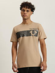 True Religion Men Printed Round Neck Short Sleeves Tshirt