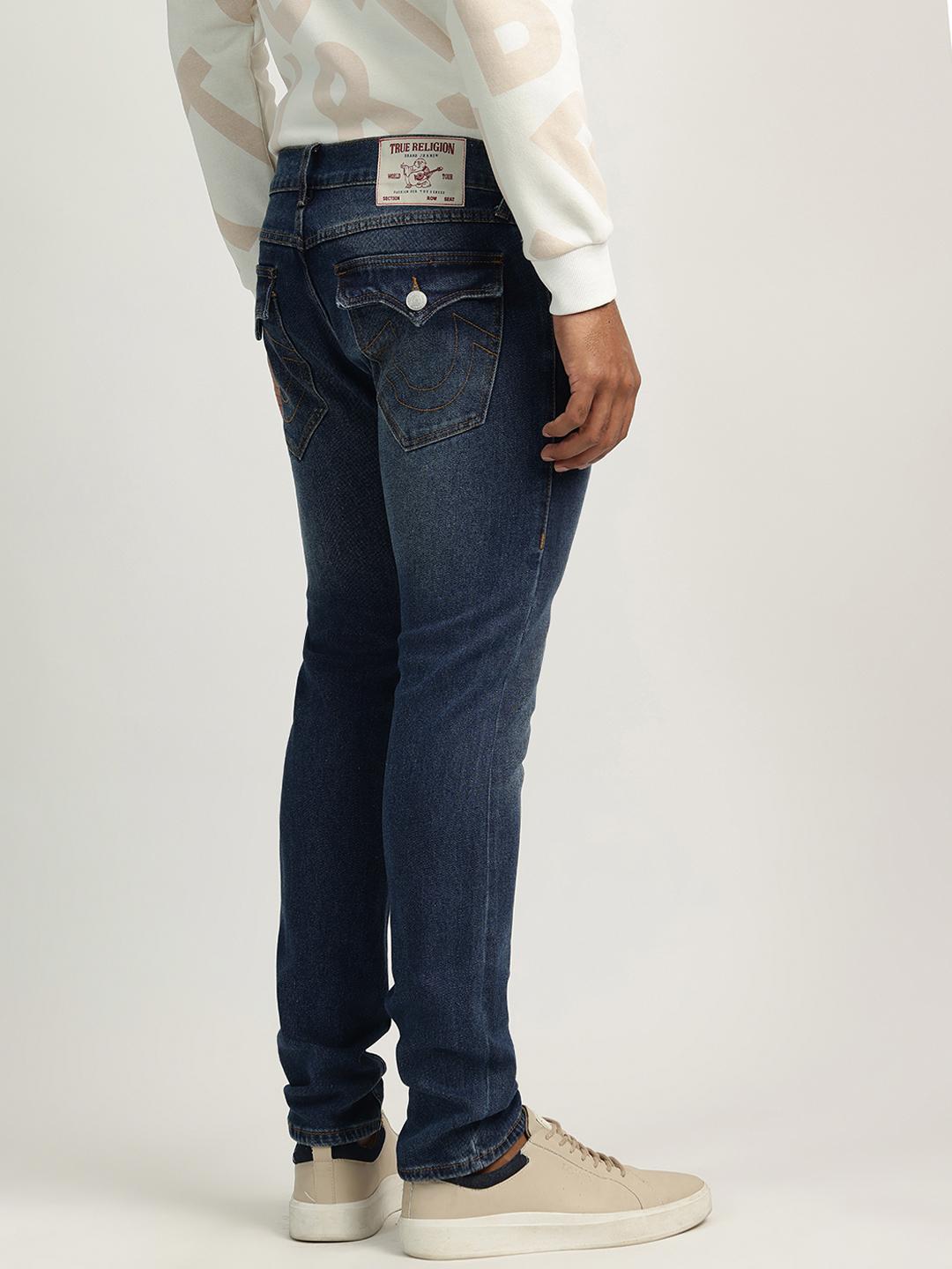 True Religion Men SN Rocco Slim Fit Dark Wash Jeans