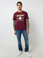 True Religion Sn Geno Skinny Fit Blue Mid Rise Washed Jeans