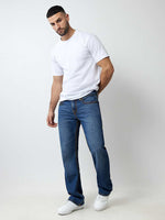 True Religion Super T Billy Bootcut Blue Mid Rise Washed Jeans