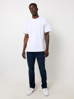 True Religion Sn Ricky Straight Fit Blue Mid Rise Washed Jeans