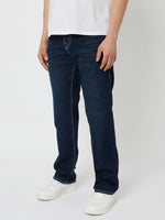 True Religion Men Blue Washed Big T Ricky Jeans