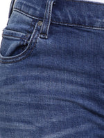 True Religion Men Blue Washed Super Skinny Jeans